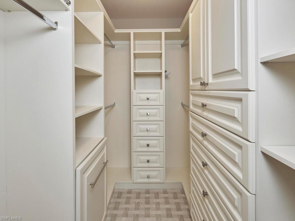 3003 Gulf Shore Boulevard North, Unit 604 Naples, FL 34103 - Photo 10 of 33 a view of walk in closet