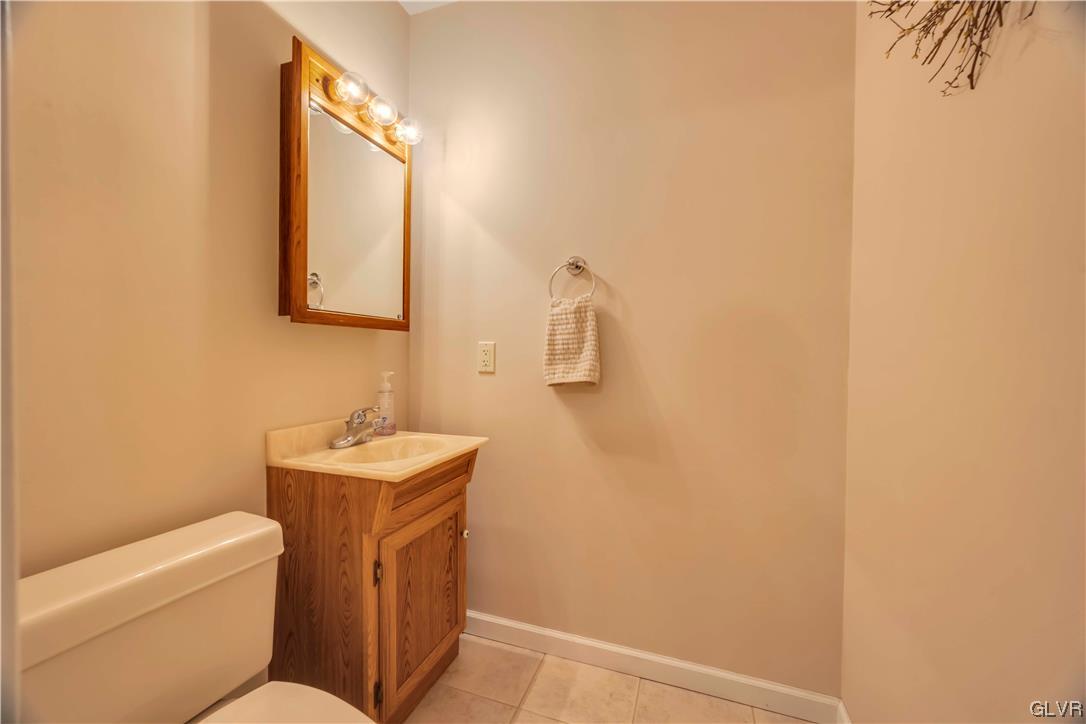 255 Filetown Road Nazareth, PA 18064 - Photo 26 of 29 a bathroom with a toilet sink and mirror