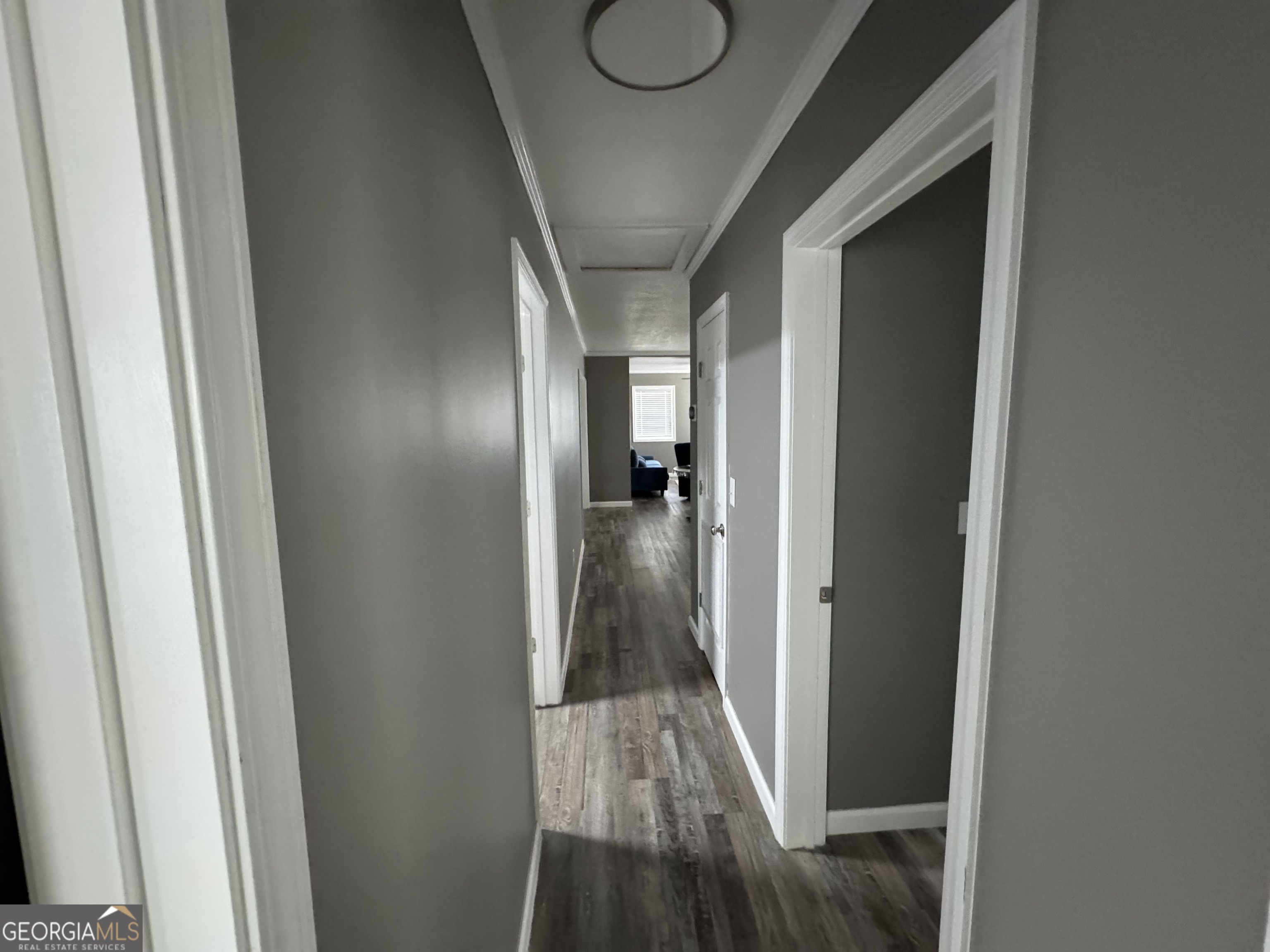 10 Grove Street Hazlehurst, GA 31539 - Photo 12 of 15 a view of hallway with wooden floor