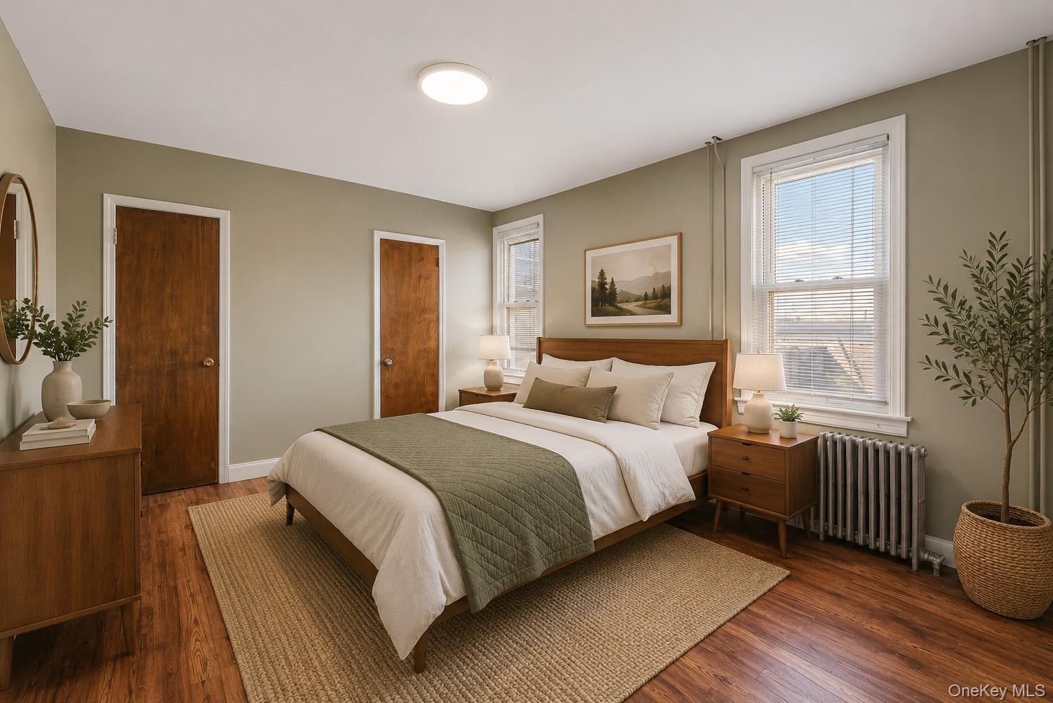 57-39 57th Road Queens, NY 11378 - Photo 6 of 31 a bedroom with a bed and a window