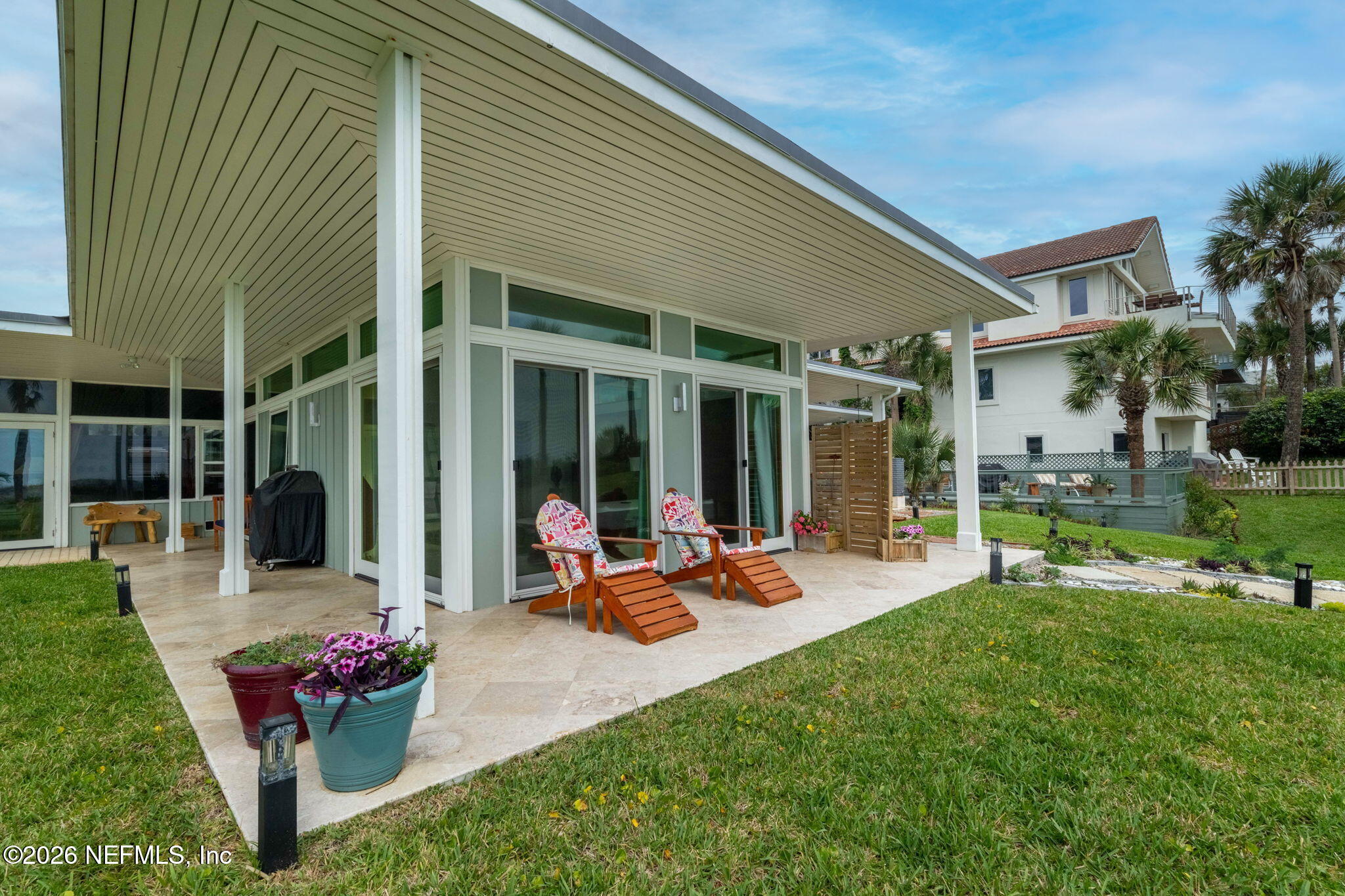 2337 Seminole Road, Unit A Atlantic Beach, FL 32233 - Photo 44 of 46 Unit A bedroom patio