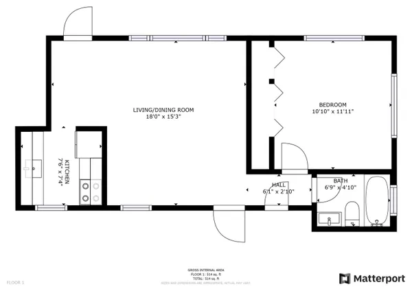 $1,900 | 541 Northeast 44th Street, Unit C, Boca Raton, FL 33431