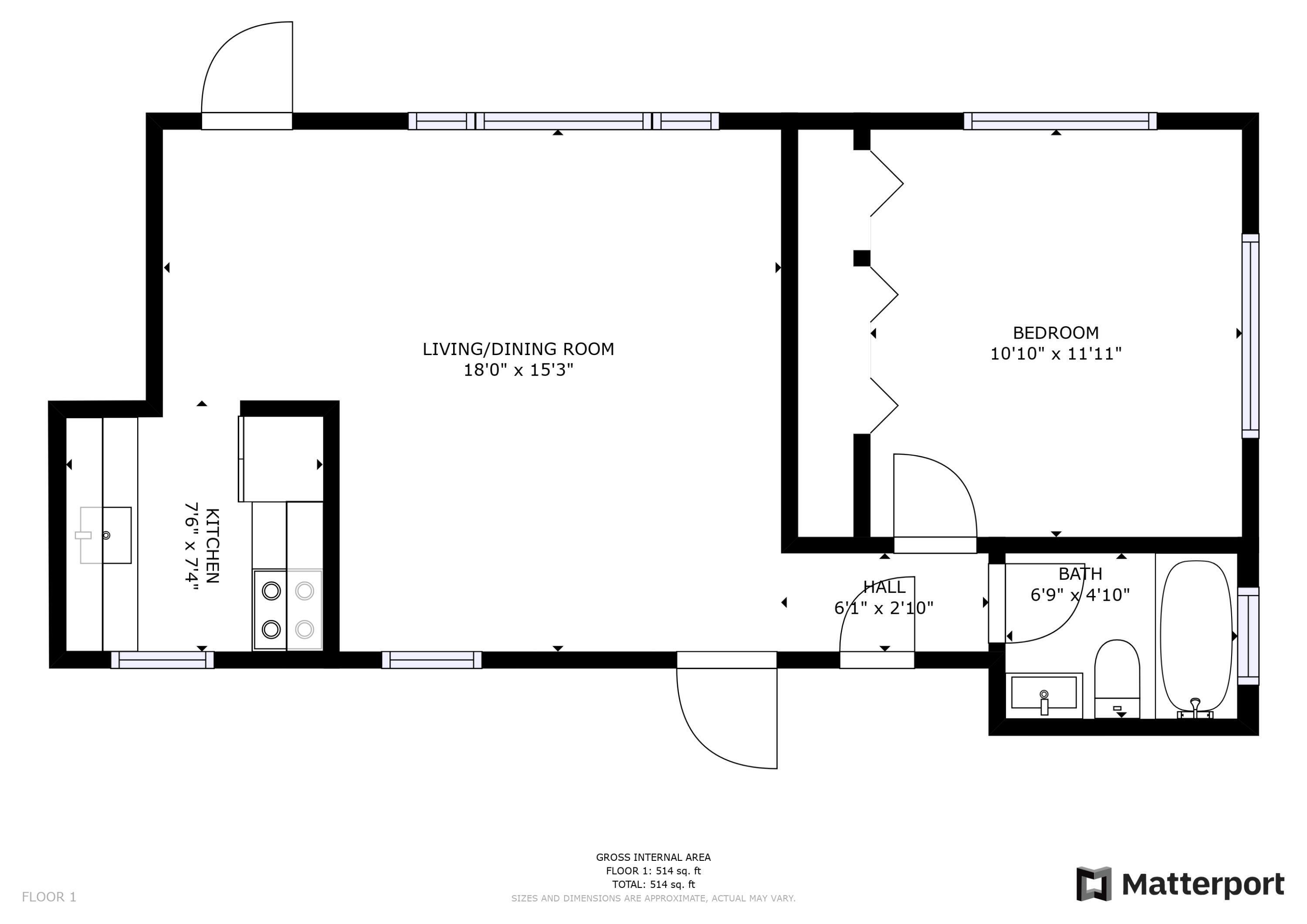 541 Northeast 44th Street, Unit C Boca Raton, FL 33431 - Photo 16 of 16 a picture of a door with a white fence