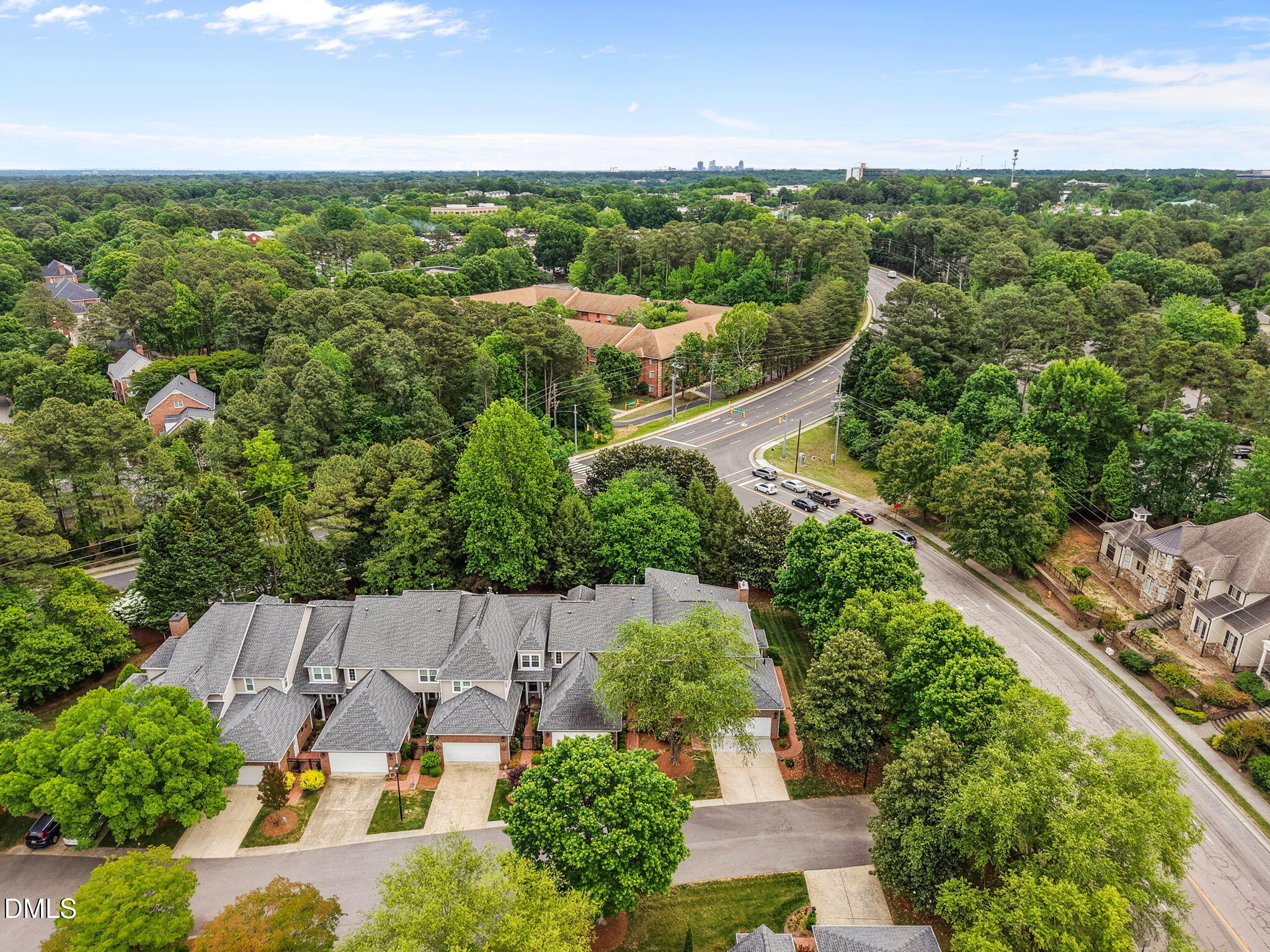 3409 Sir Colleton Court Raleigh, NC 27612 - Photo 24 of 25 an aerial view of residential houses with outdoor space and street view