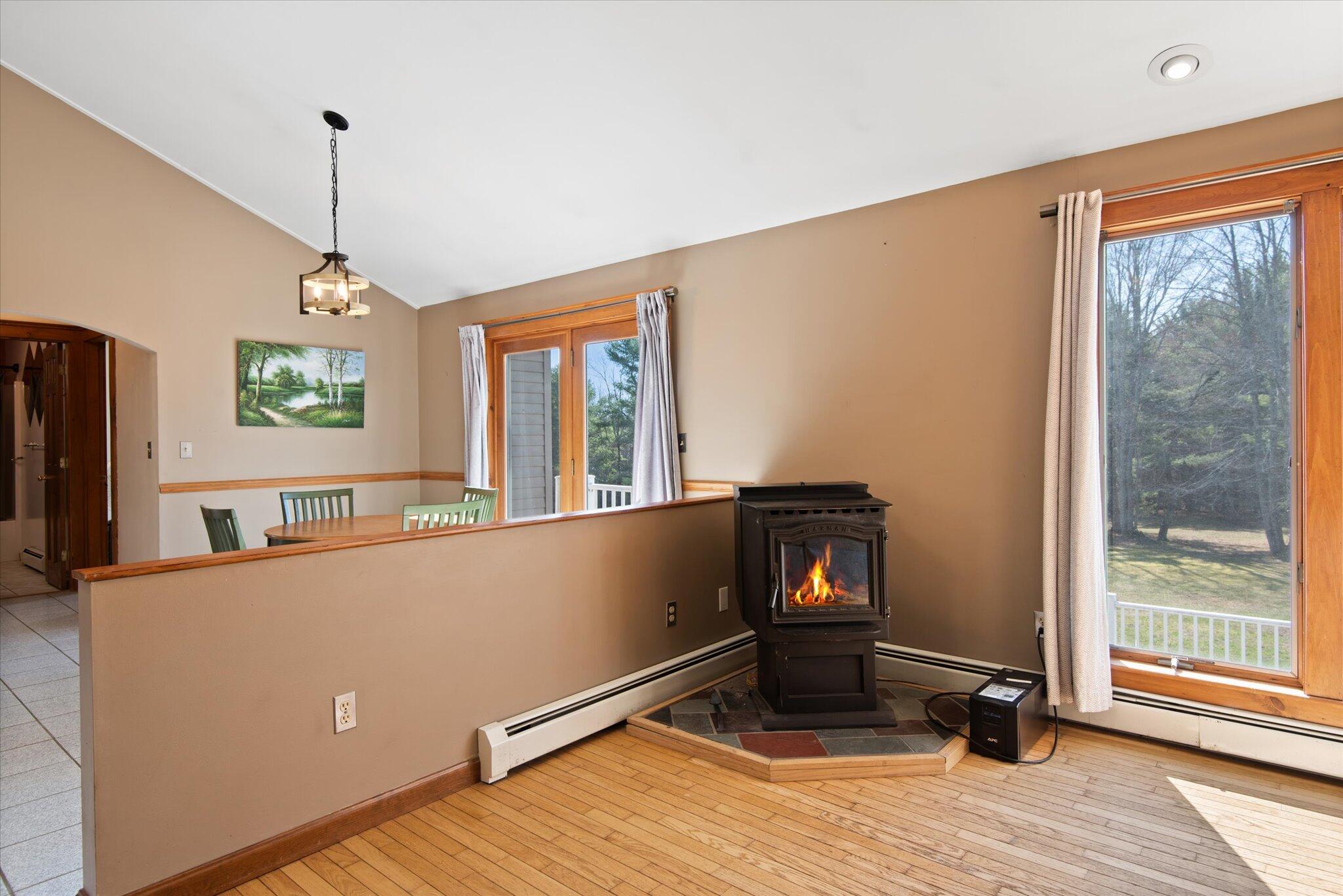 78 Dyer Road Carmel, ME 04419 - Photo 34 of 63 Pellet Stove...
