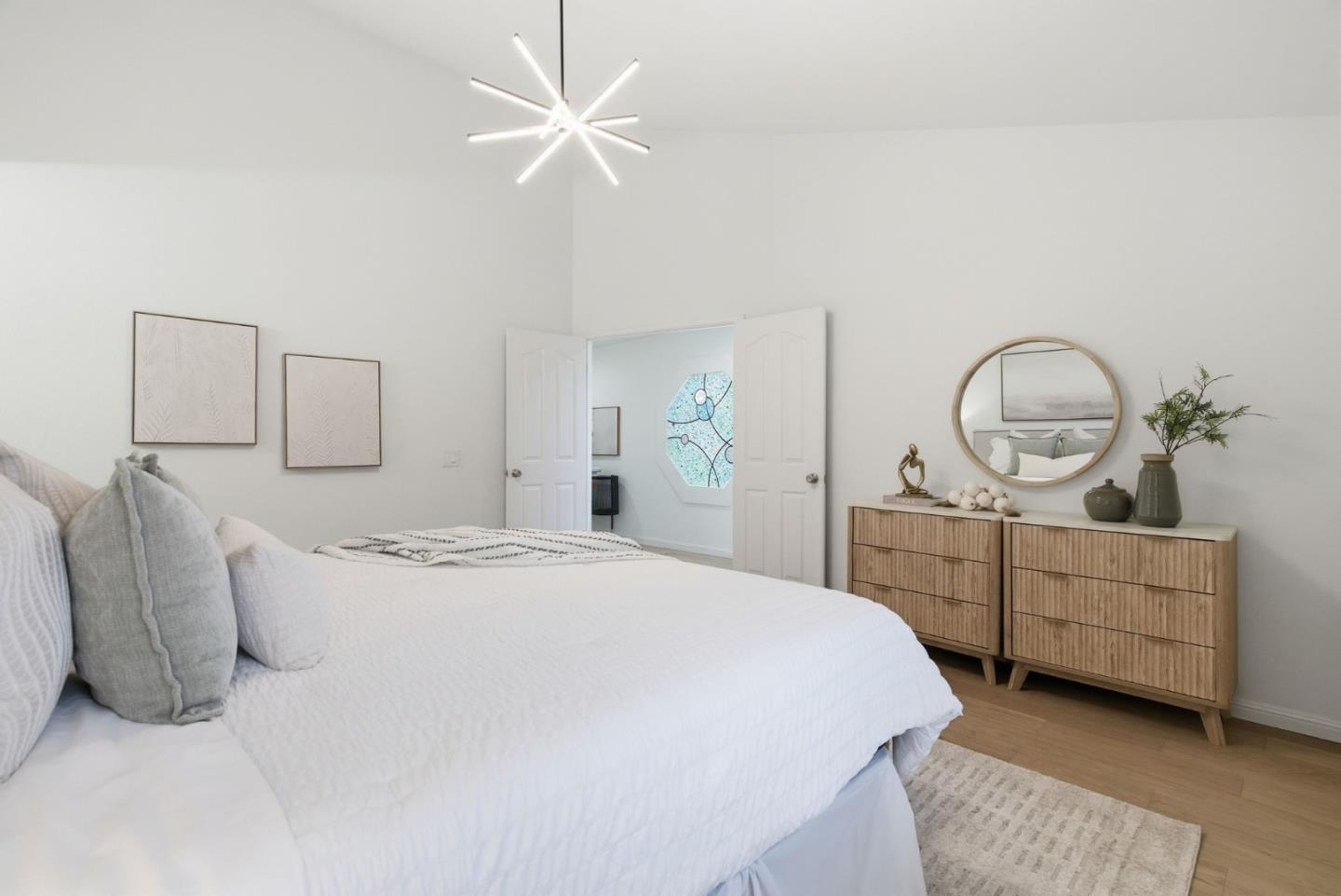 1144 Cherryview Lane San Jose, CA 95118 - Photo 22 of 77 a bed room with a bed and a dresser