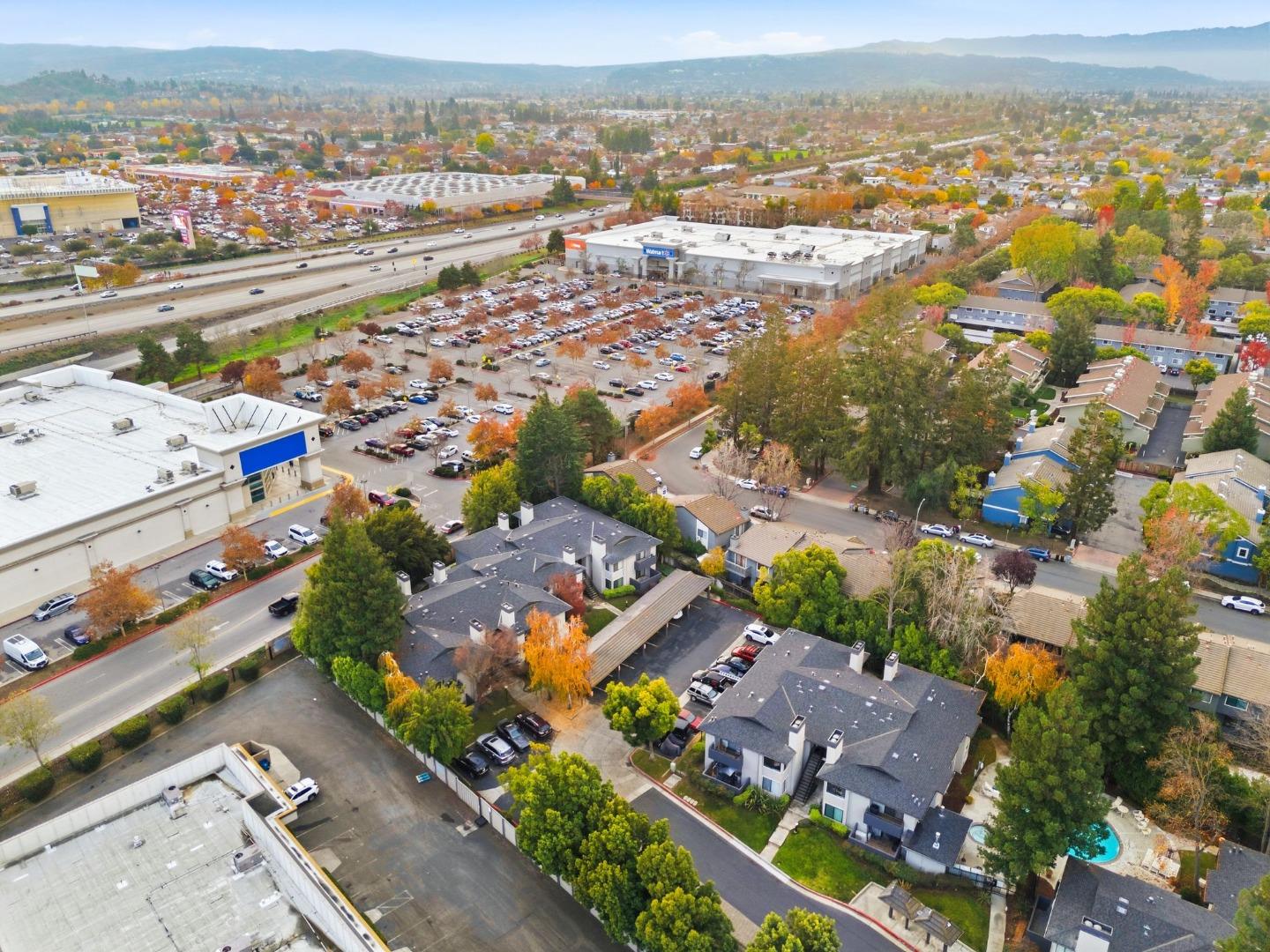 1144 Cherryview Lane San Jose, CA 95118 - Photo 69 of 77 an aerial view of residential houses with outdoor space