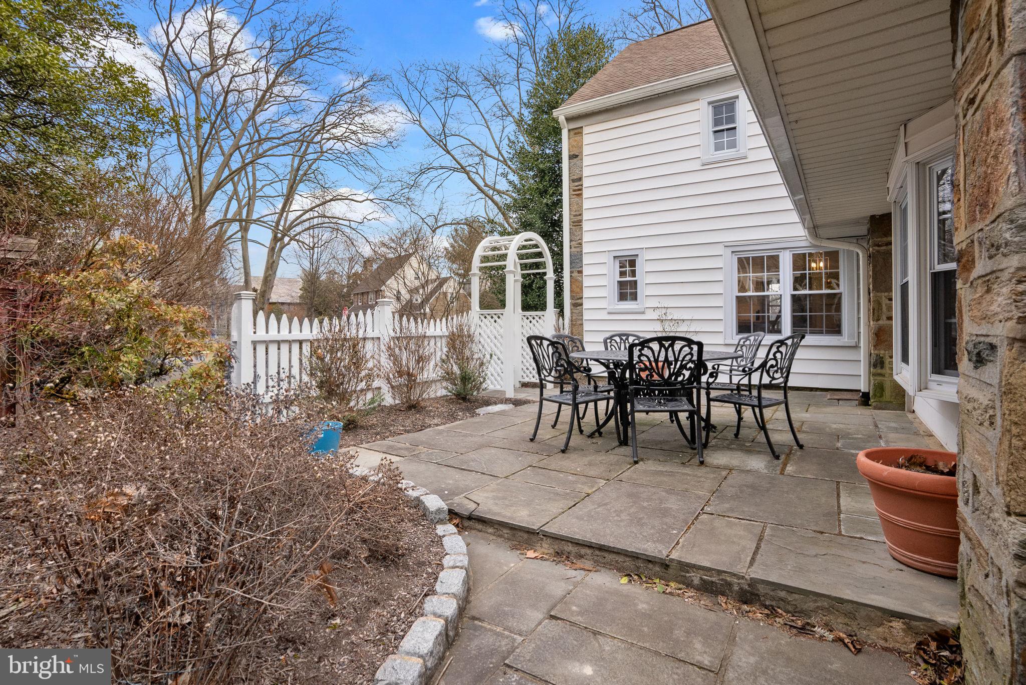 232 Fisher Road Jenkintown, PA 19046 - Photo 36 of 46 Flagstone Patio