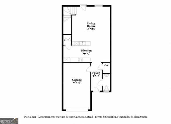 a picture of a floor plan