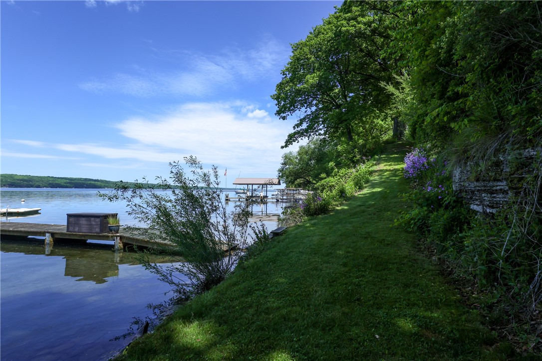 5580 Peach Orchard Road Hector, NY 14841 - Photo 17 of 50 Sloped entrance to the south end of lakefront can