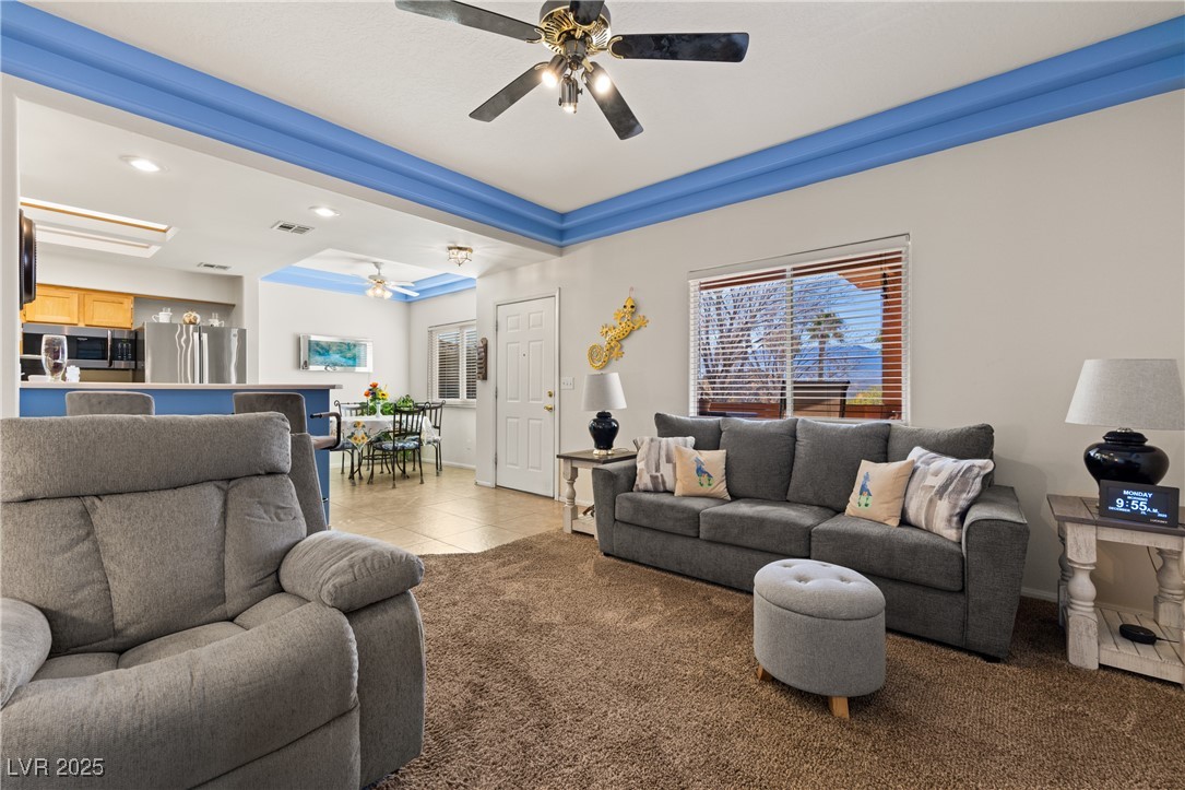 518 Turtleback Road, Unit C Mesquite, NV 89027 - Photo 18 of 80 Living Room