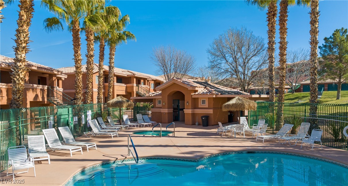 518 Turtleback Road, Unit C Mesquite, NV 89027 - Photo 73 of 80 Falls Pool