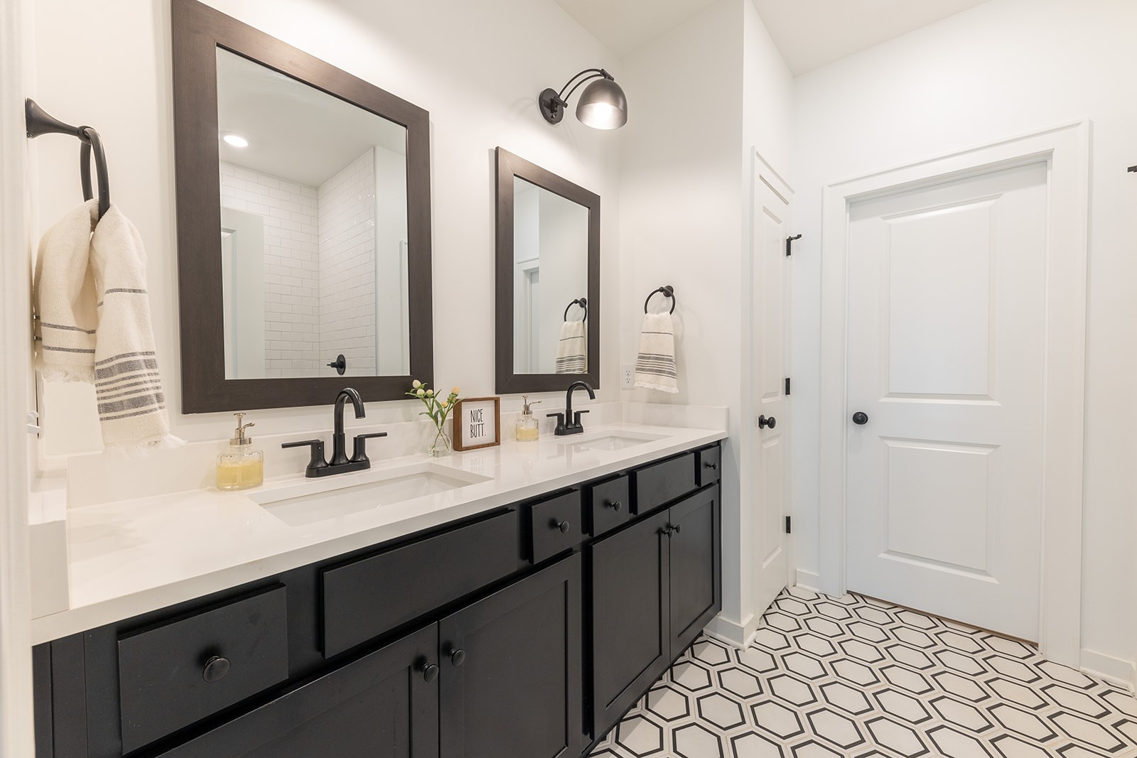 2000 Farm Street Mount Juliet, TN 37122 - Photo 16 of 34 a bathroom with a double vanity sink mirror and