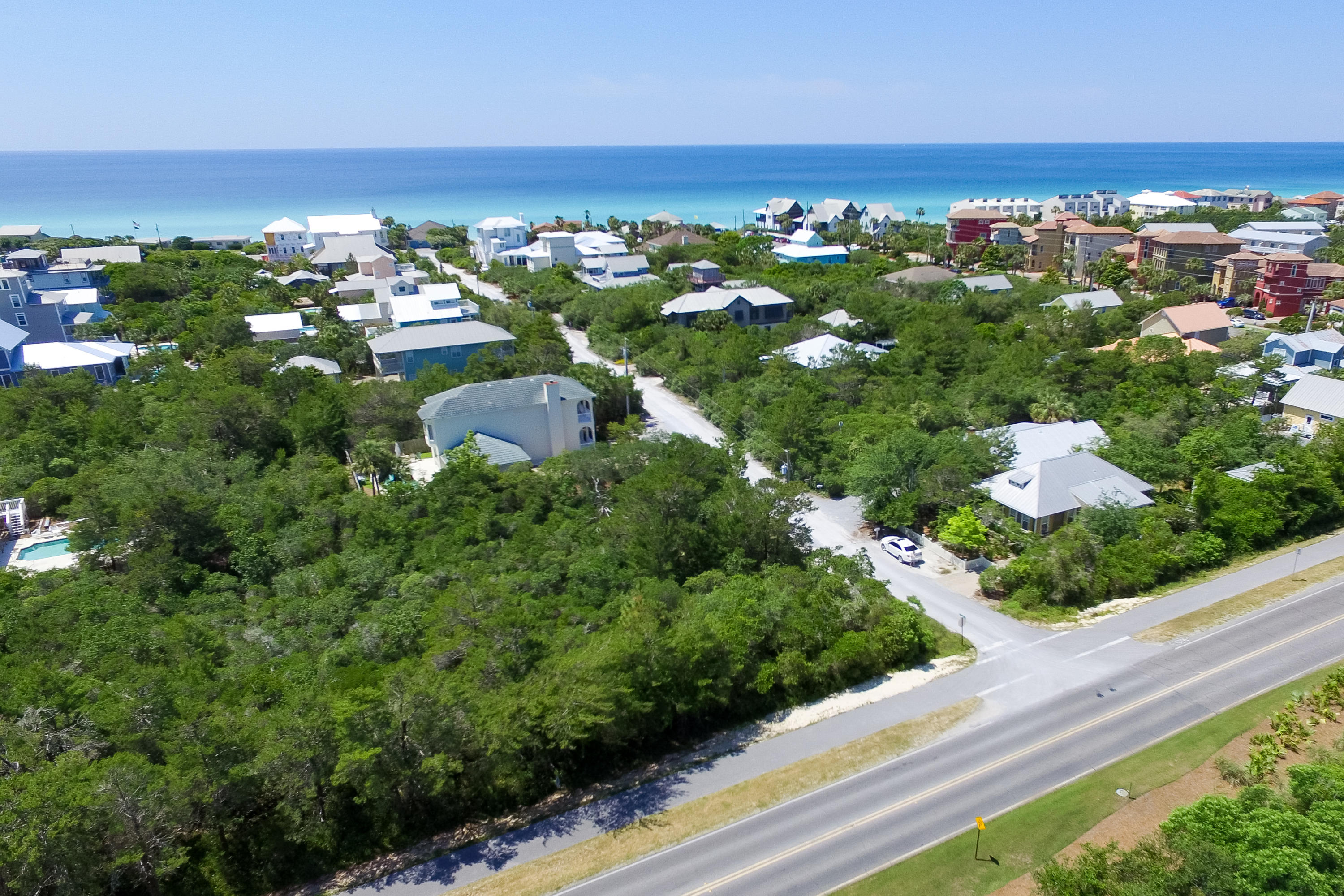 Lot 15-2 Gulf Point Road Santa Rosa Beach, FL 32459 - Photo 3 of 7 an aerial view of multiple house