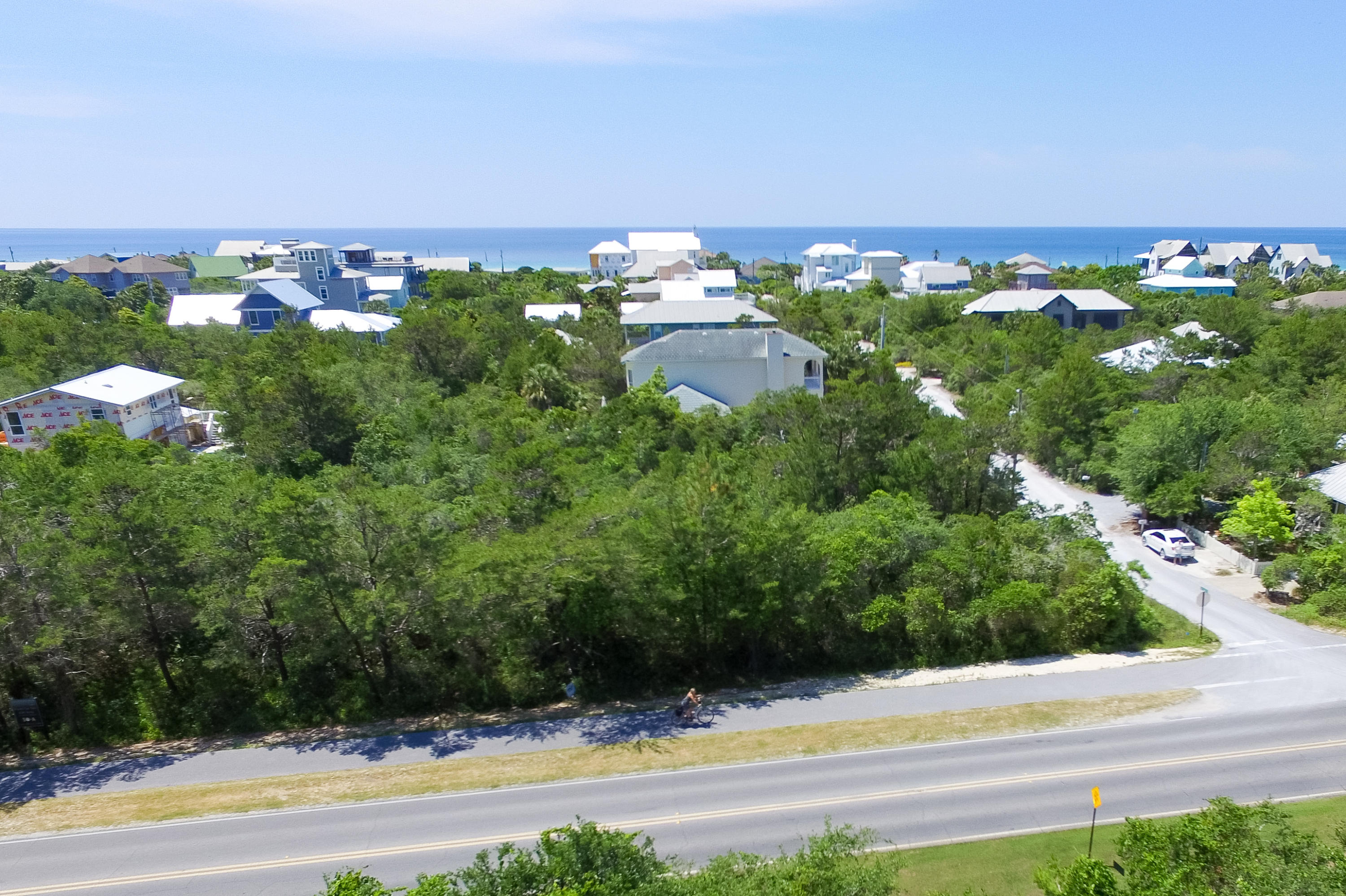 Lot 15-2 Gulf Point Road Santa Rosa Beach, FL 32459 - Photo 6 of 7 a view of a yard with an ocean view