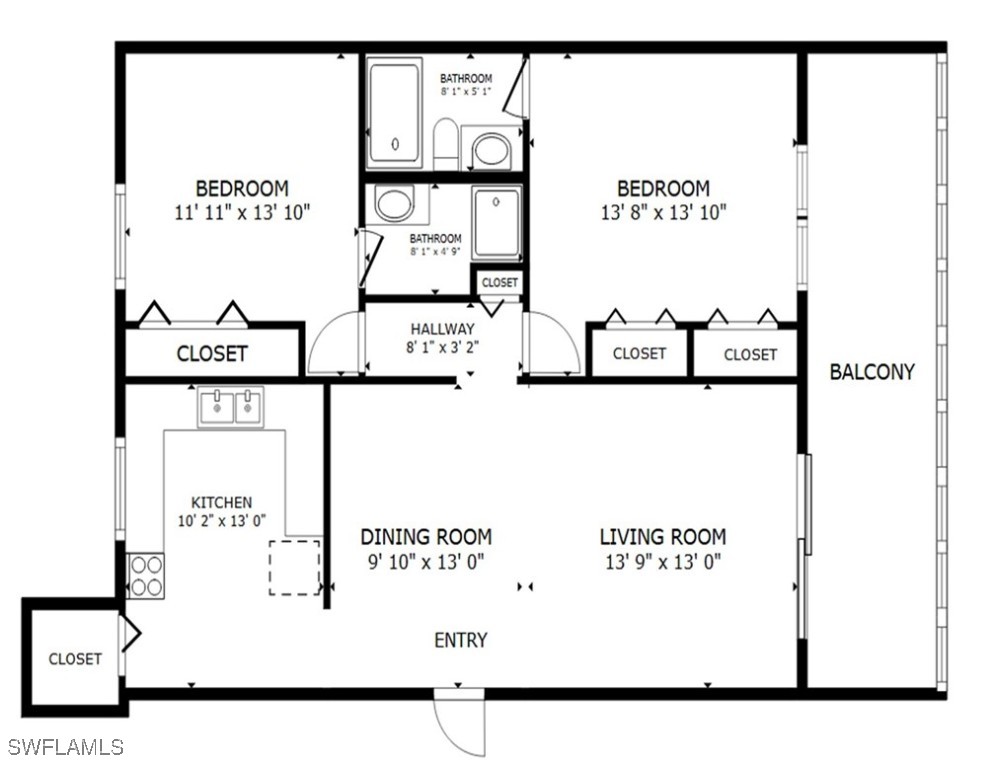 2828 Jackson Street, Unit F7 Fort Myers, FL 33901 - Photo 48 of 49 a picture of a park with an bench