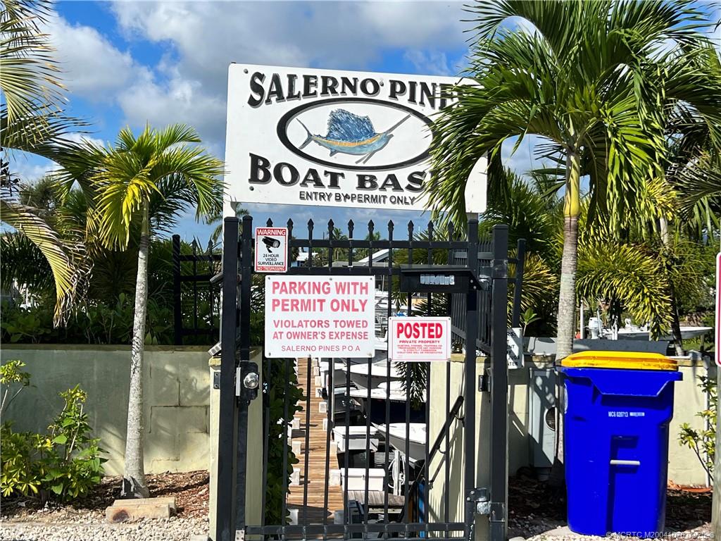 5714 Southeast Horseshoe Point Road Stuart, FL 34997 - Photo 65 of 83 a sign that is on the wall of a building
