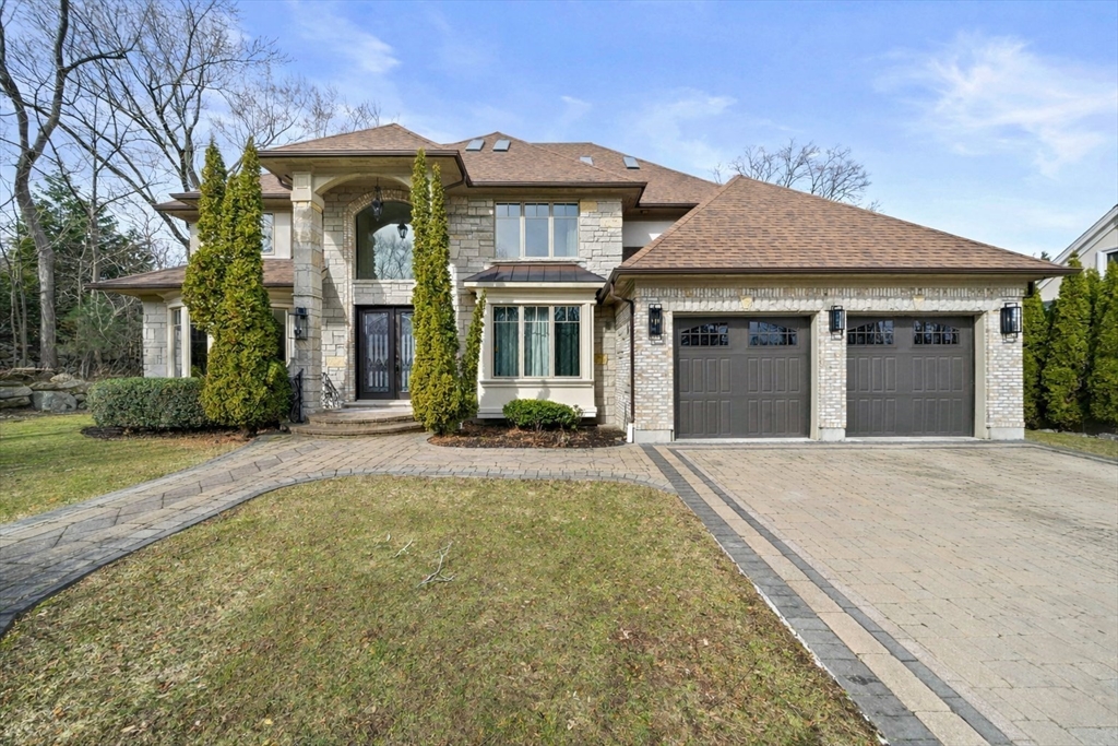 front view of a house with a porch