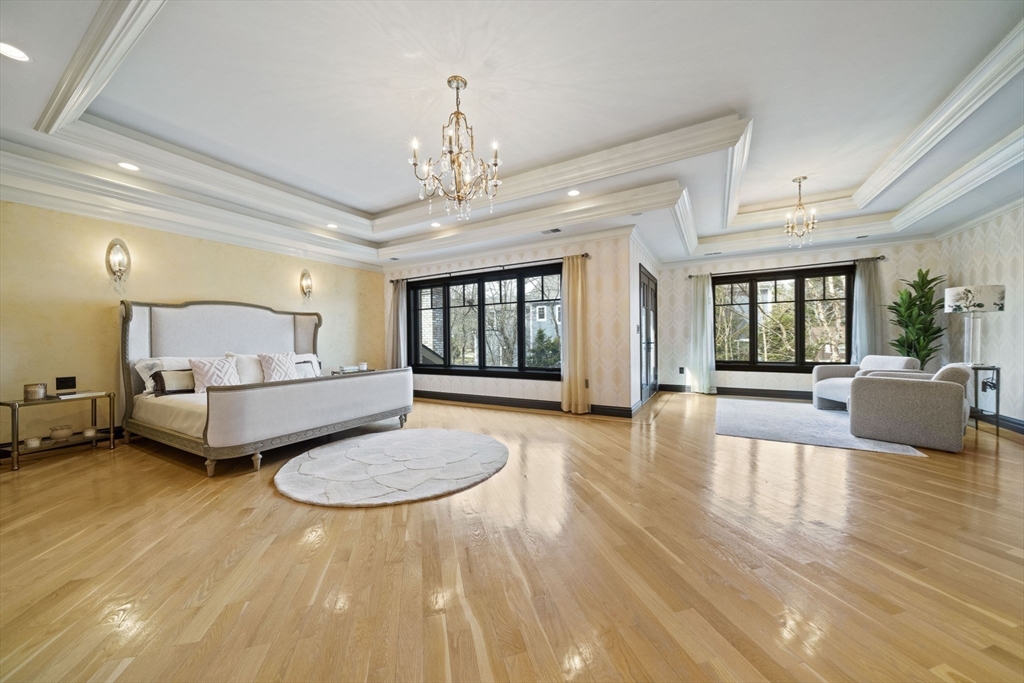 20 Boulder Road Newton, MA 02459 - Photo 17 of 42 a bedroom with furniture and a large window