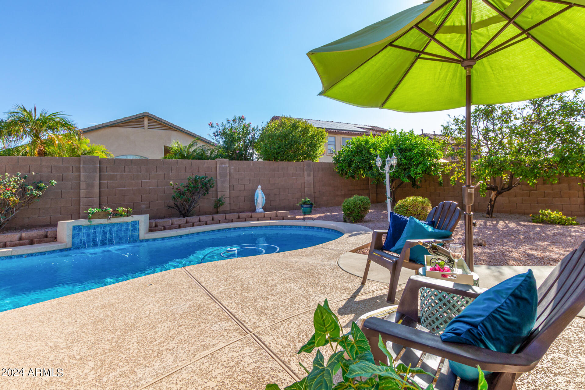 2225 West Peak View Road Phoenix, AZ 85085 - Photo 42 of 51 Backyard Paradise!