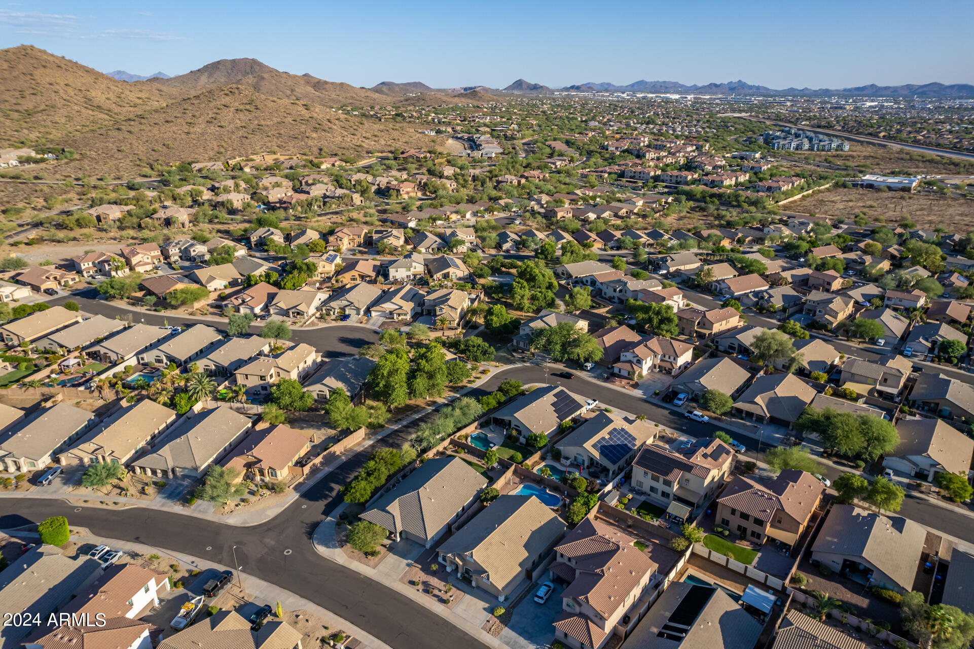2225 West Peak View Road Phoenix, AZ 85085 - Photo 49 of 51 Can Almost Touch the Mountains!
