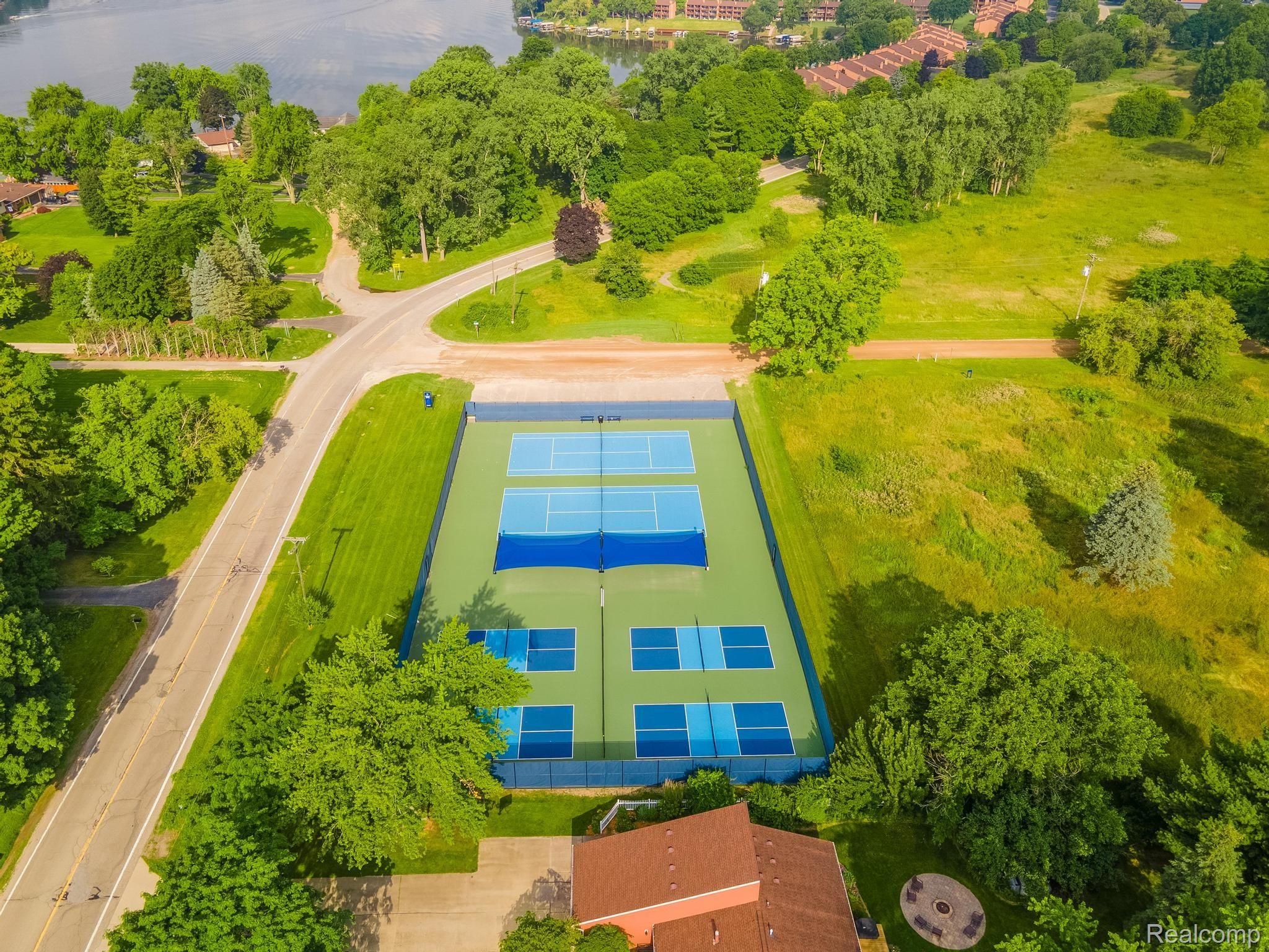 47185 Denton Road Belleville, MI 48111 - Photo 55 of 55 Public Pickle ball courts on Denton Road