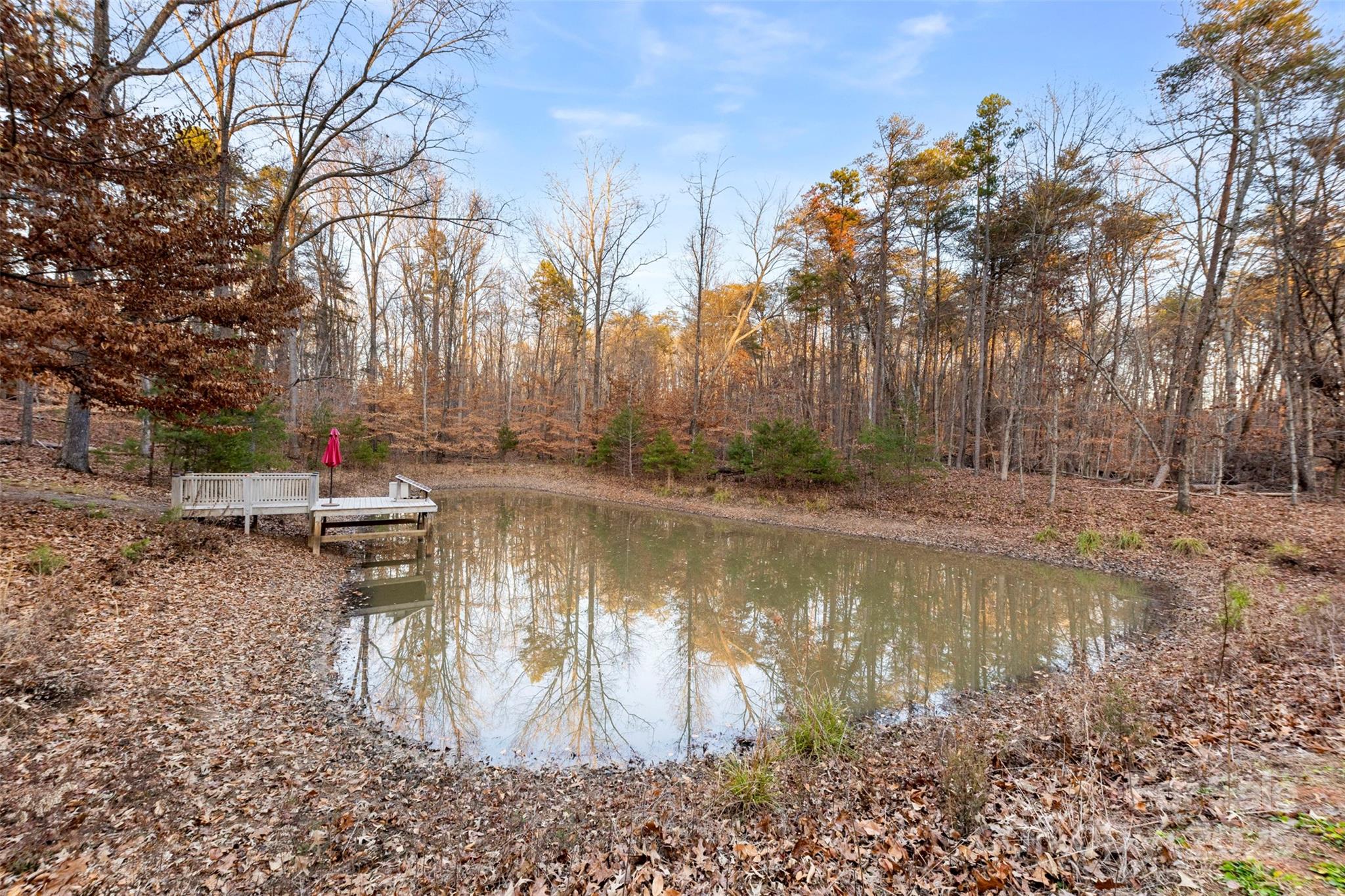 3026 Forbes Road Gastonia, NC 28056 - Photo 36 of 42 a water fountain covered with trees in the background