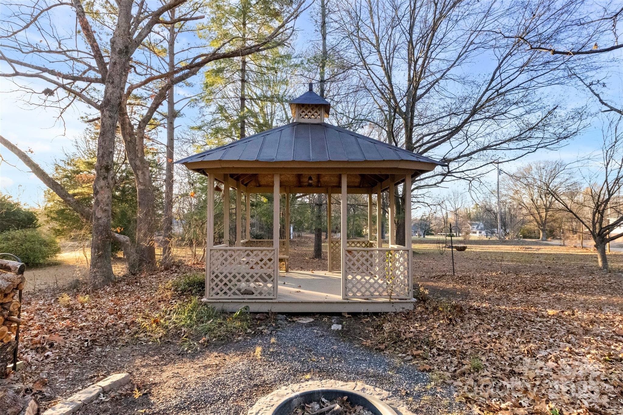 3026 Forbes Road Gastonia, NC 28056 - Photo 38 of 42 a view of a patio with a backyard