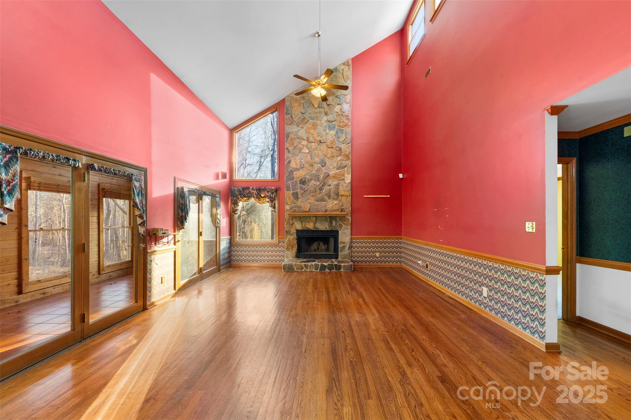 3026 Forbes Road Gastonia, NC 28056 - Photo 4 of 42 a view of empty room with wooden floor