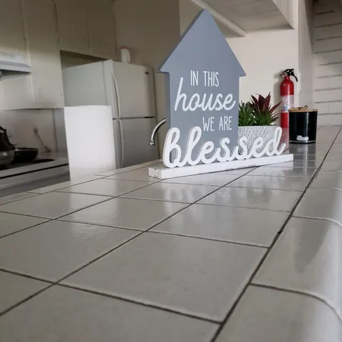 a close view of utility room