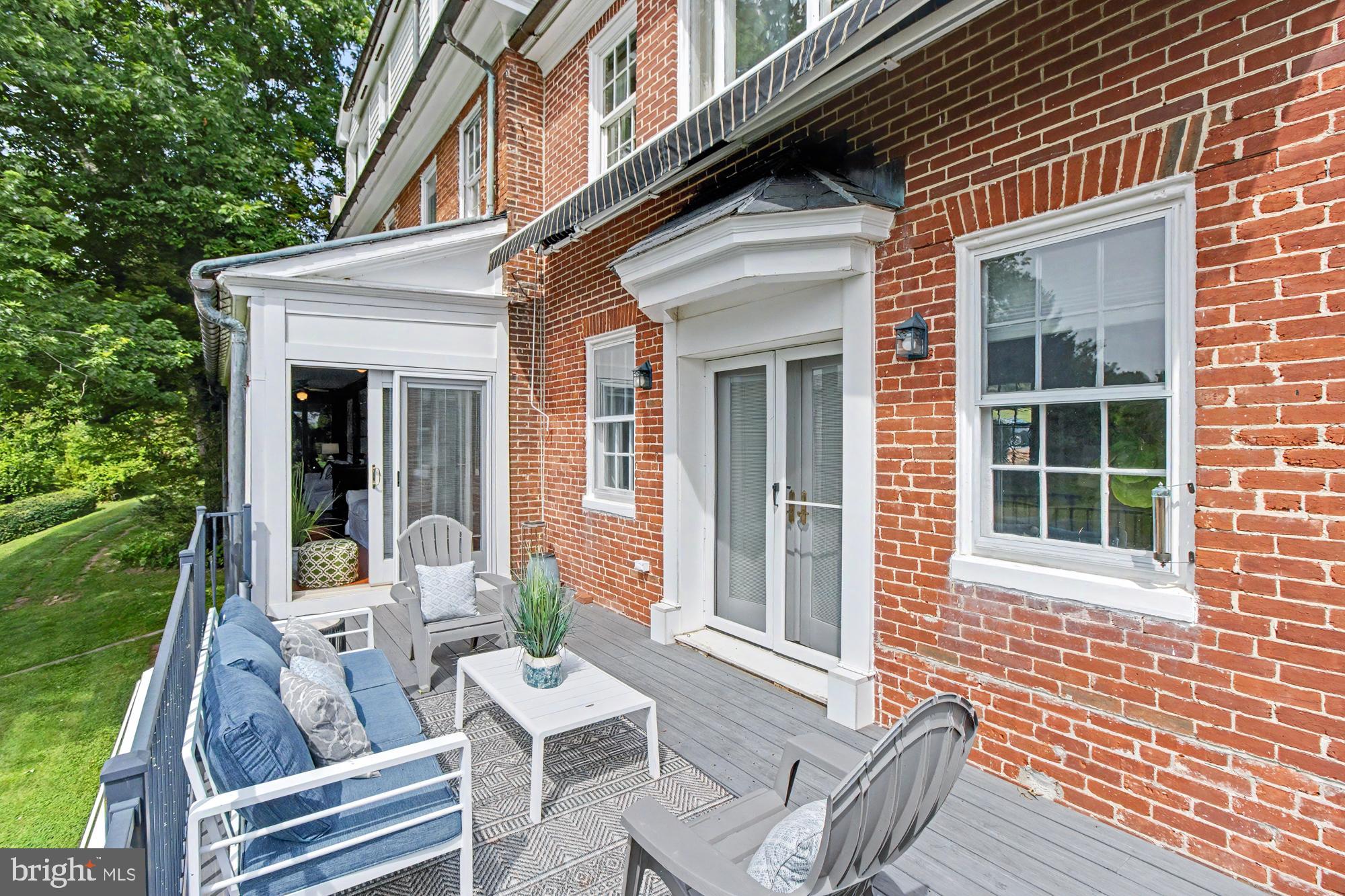 18535 Foreston Road Parkton, MD 21120 - Photo 26 of 101 Elevated deck off of family room and sunroom.