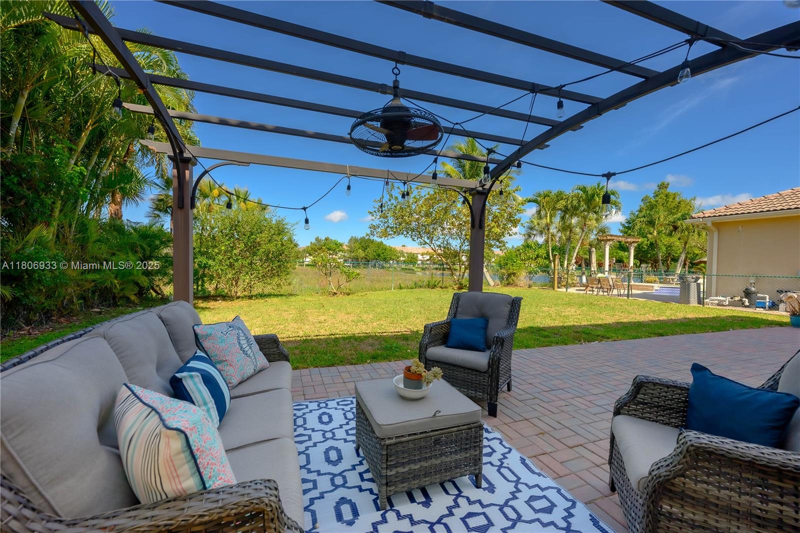1857 Southeast 20th Road Homestead, FL 33035 - Photo 28 of 31 a view of swimming pool with outdoor seating
