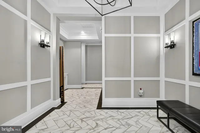 a view of a walk in closet