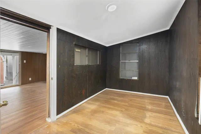 a view of wooden floor