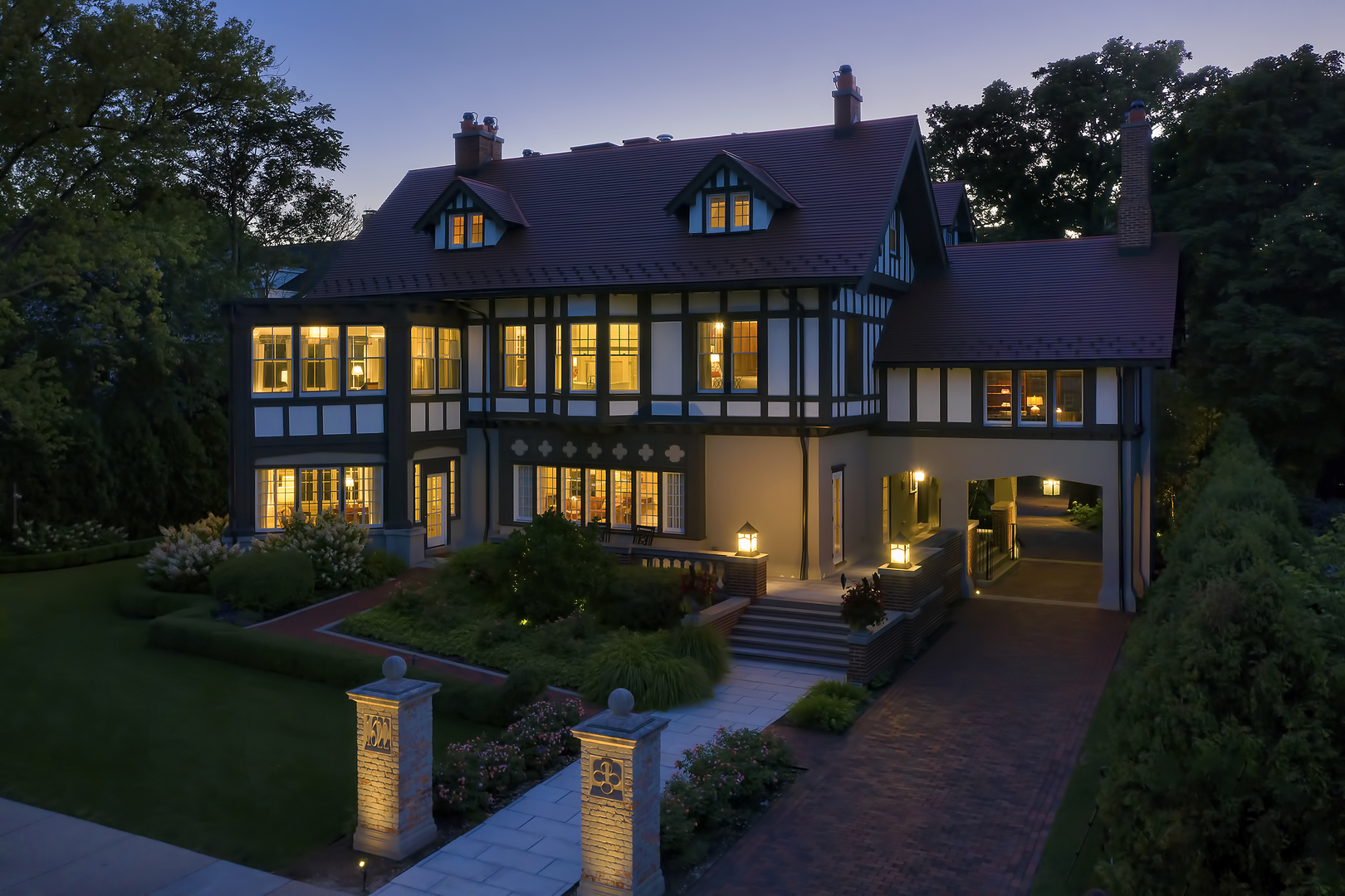 1622 Forest Place Evanston, IL 60201 - Photo 2 of 47 a front view of a house with a yard