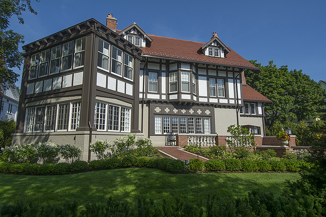 1622 Forest Place Evanston, IL 60201 - Photo 42 of 47 a front view of a house with a yard