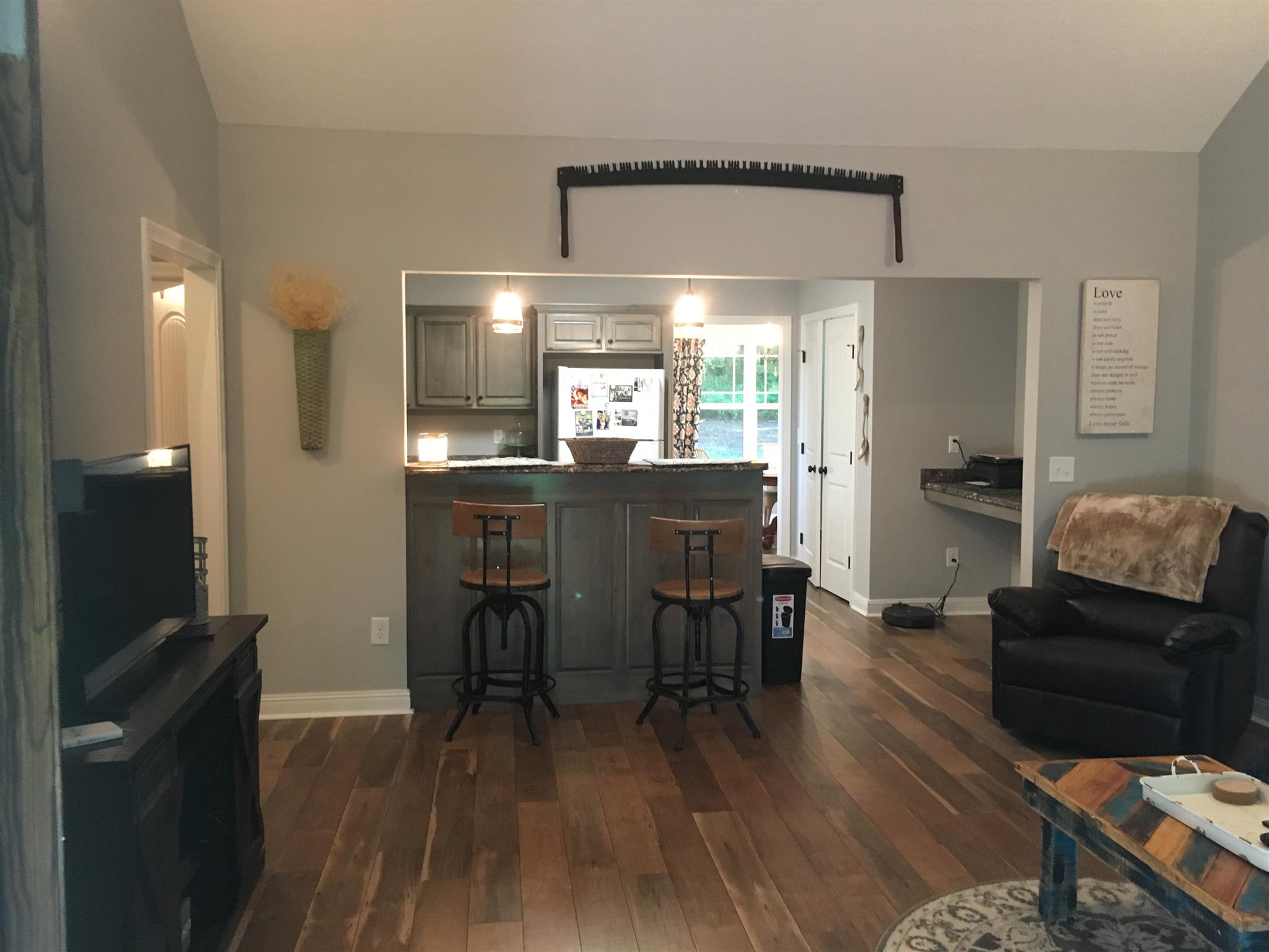121 Point Road Portland, TN 37148 - Photo 7 of 23 a view of a dining room with furniture and wooden floor