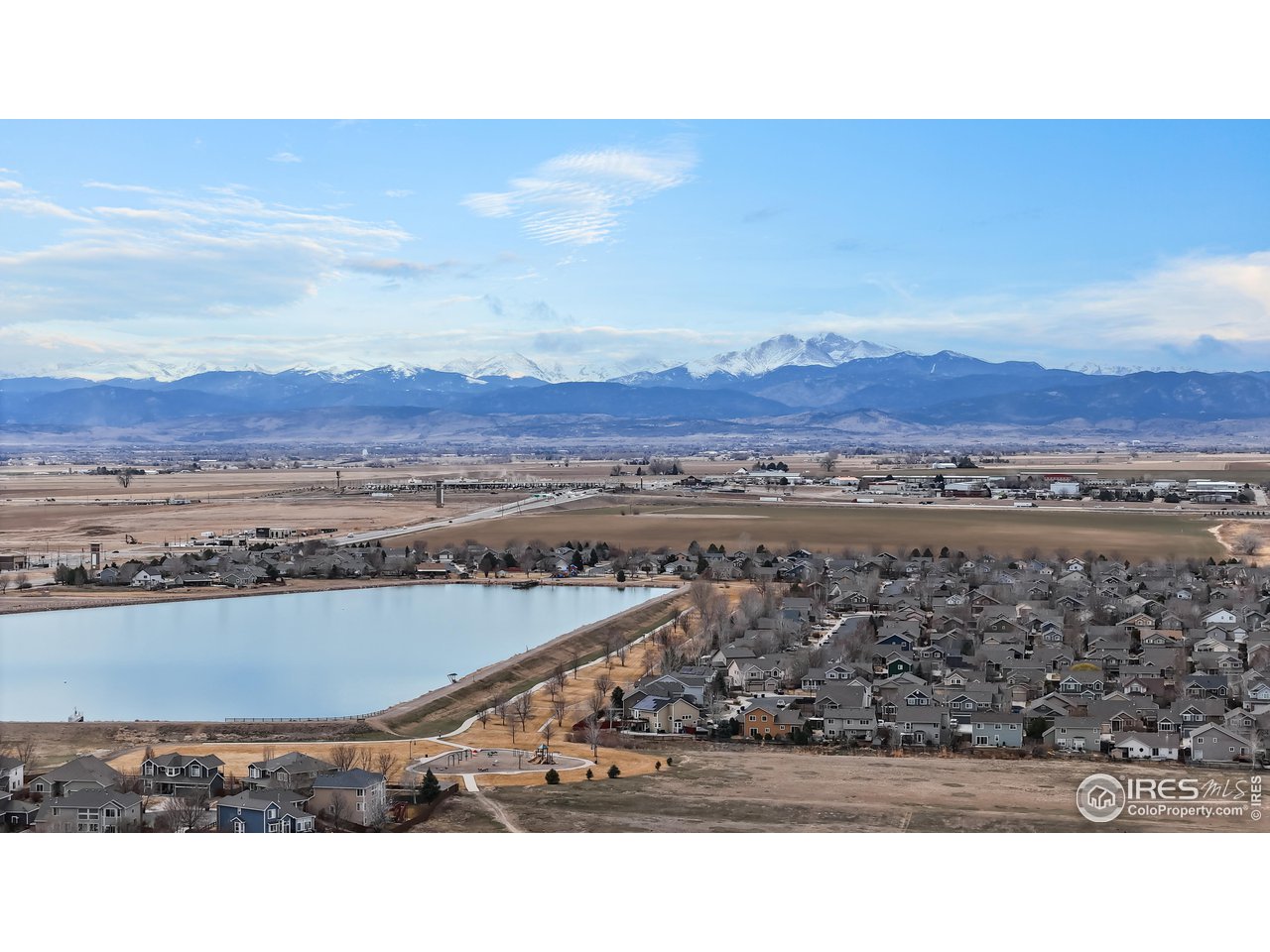 419 Clark Street Johnstown, CO 80534 - Photo 27 of 31 a view of city and mountain