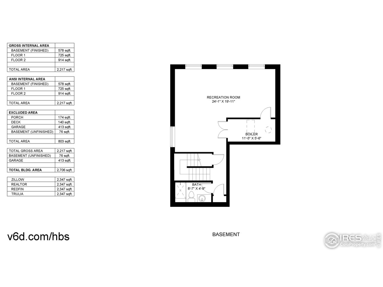 419 Clark Street Johnstown, CO 80534 - Photo 28 of 31 a picture of a floor plan