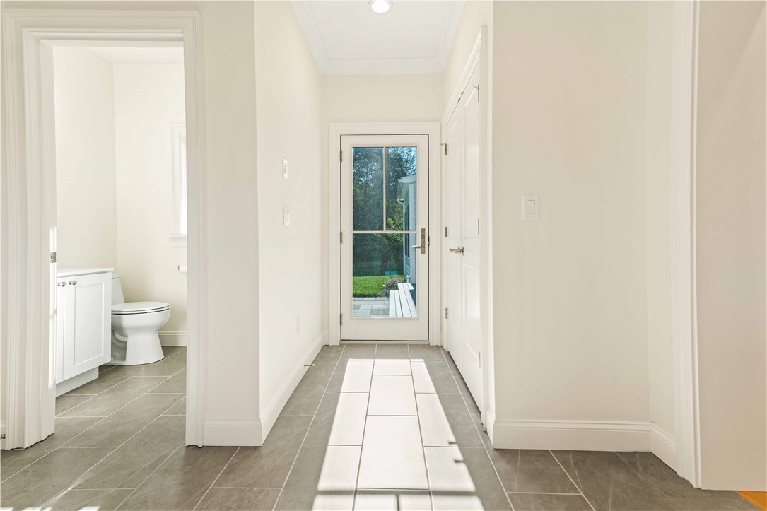 416 Bridgetown Road South Kingstown, RI 02874 - Photo 29 of 39 1st Floor Mudroom and Exeterior Door to Patio