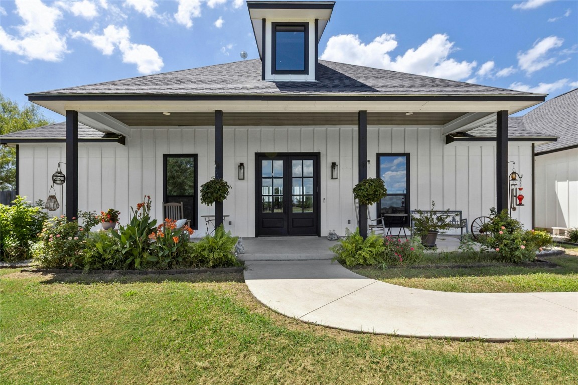 1170 Watterson Road Red Rock, TX 78662 - Photo 2 of 36 a view of a house with potted plants