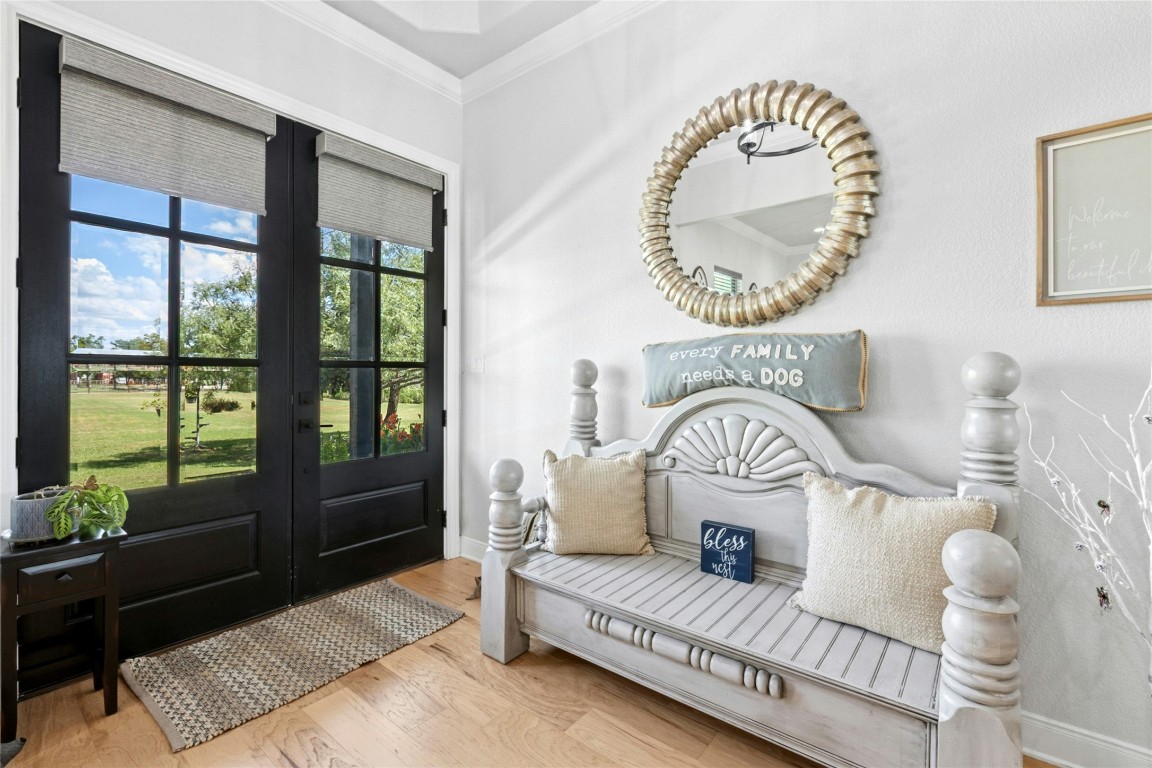 1170 Watterson Road Red Rock, TX 78662 - Photo 4 of 36 a bedroom with furniture and a large window