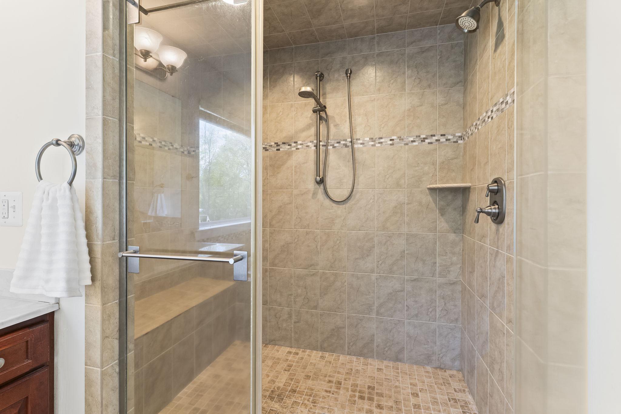 1905 Resting Ridge Lane Prince Frederick, MD 20678 - Photo 36 of 85 primary bathroom walk-in shower