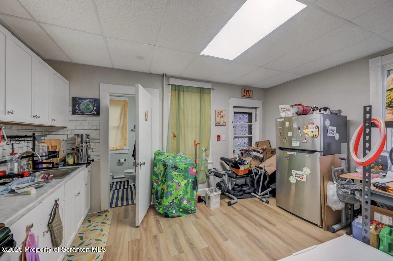516 Harrison Avenue Scranton, PA 18510 - Photo 31 of 74 a view of a hallway with workspace and a window