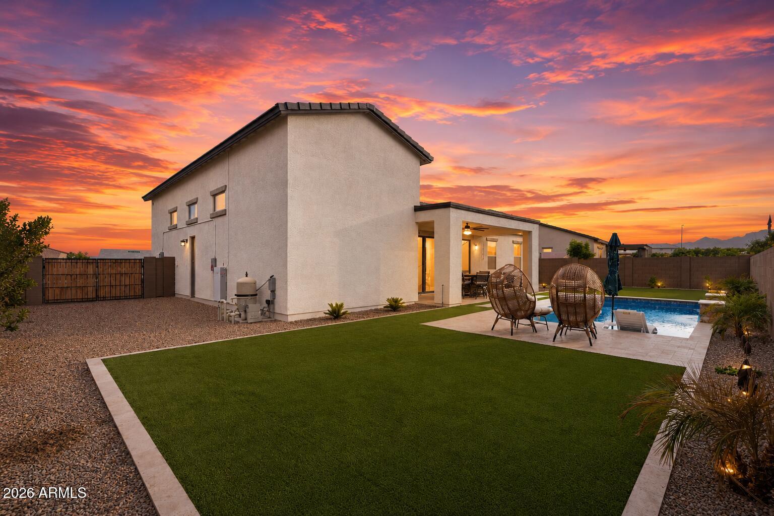 17164 West Royal Palm Road Waddell, AZ 85355 - Photo 40 of 44 backyard1
