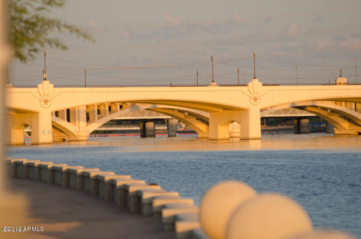 120 East Rio Salado Parkway, Unit 501 Tempe, AZ 85281 - Photo 17 of 40 Closeup of Mill Ave bridge