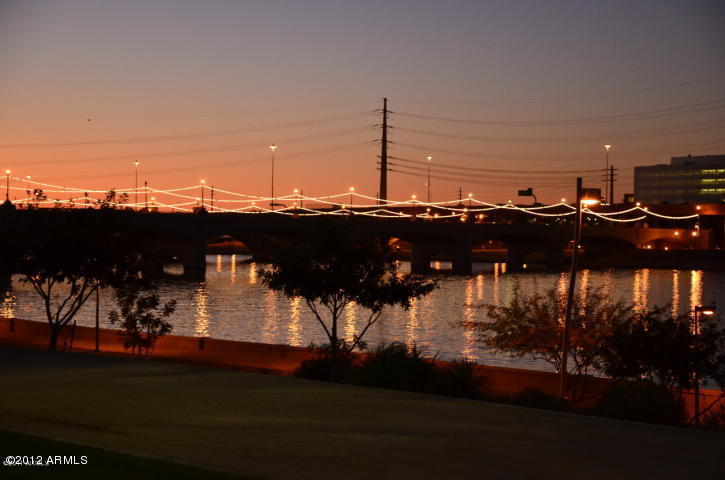 120 East Rio Salado Parkway, Unit 501 Tempe, AZ 85281 - Photo 19 of 40 View of the Mill Ave bridge at night