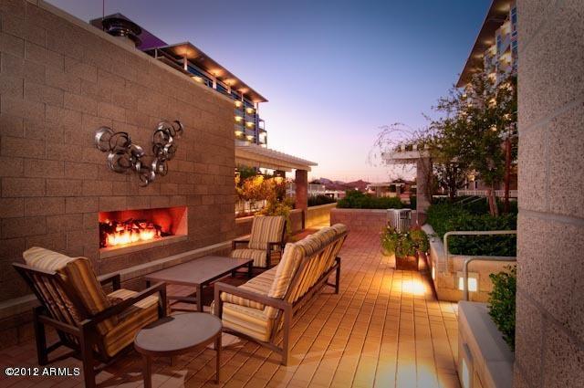 120 East Rio Salado Parkway, Unit 501 Tempe, AZ 85281 - Photo 30 of 40 Commons Area Outdoor Fireplace