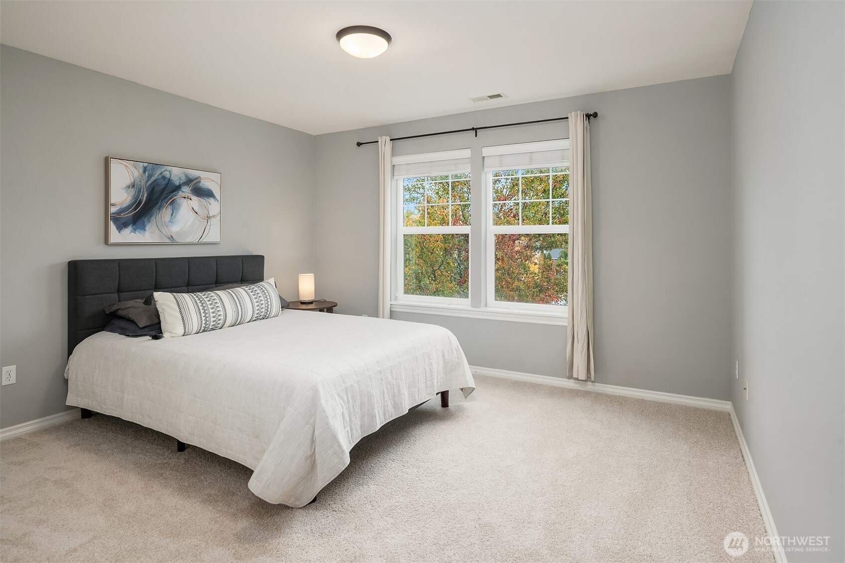 787 Hoquiam Place Northeast Renton, WA 98059 - Photo 26 of 36 a bedroom with a bed and a window