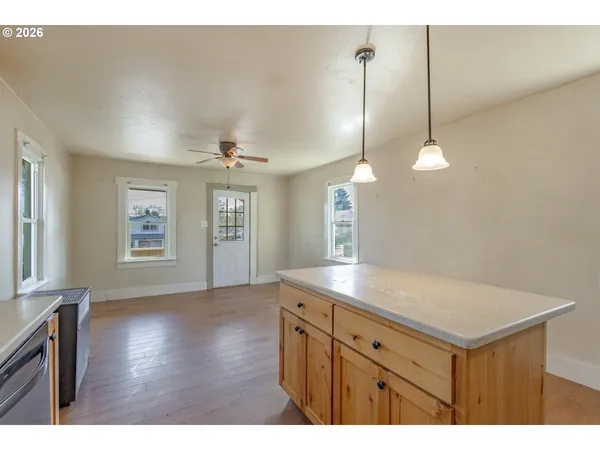 a view interior of a house and wooden floor